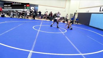 144 lbs Champ. Round 2 - Kale Zorn, Fremont vs Izak Cox, Roy