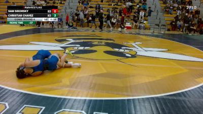 133 lbs Cons. Round 4 - Christian Chavez, Harper CC vs Sam Sikorsky, Harper CC