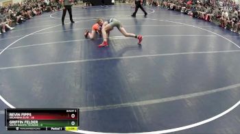 110 lbs Round 1 (6 Team) - Revin Fipps, Oklahoma Elite vs Griffin Felder, South Dakota Thunder