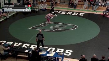 132 lbs Semis & 1st Wb (8 Team) - Gus Tobin, Winner vs Ryvr Larson, Bon Homme/Avon