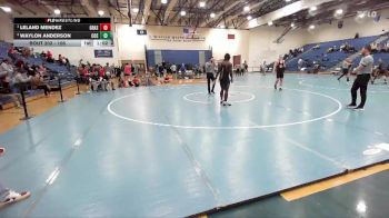 215 lbs 1st Place Match - Chase Burns, Grassfield vs Javaris Thomas-Tucker, Thomas Dale