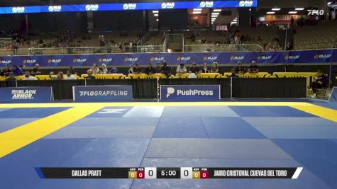 Dallas Pratt vs Jairo Cristoval Cuevas Del Toro 2026 Pan Jiu Jitsu IBJJF Championship