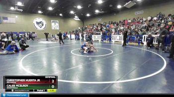 113 lbs Semifinal - Christopher Huerta Jr, Buchanan vs Caleb Mcelroy, Bakersfield