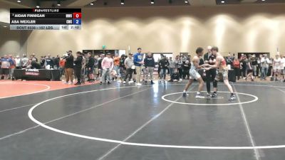 157 lbs Champ. Rd Of 32 - Aidan Finnigan, Mac Wrestling Club vs Asa Wexler, Capital Wrestling Club