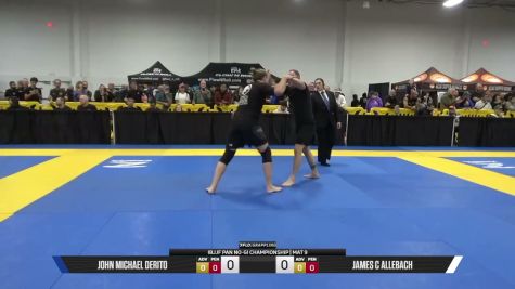 James C Allebach vs John Michael Derito 2026 Pan IBJJF Jiu-Jitsu No-Gi Championship