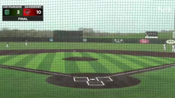 Replay: UW-Parkside vs Davenport - DH | Apr 21 @ 3 PM