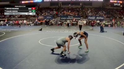 D 1 126 lbs Cons. Round 1 - Bryce Rouege, Northshore vs Caleb Herod, Slidell