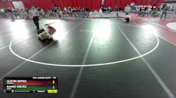 175 lbs Semifinal - Austin Depies, Merrill vs Kahne Kiburz, Iowa