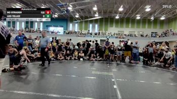 95 lbs Round 6 (10 Team) - Bo Strader, Florida Scorpions vs Leo Tellez, Eagle Empire