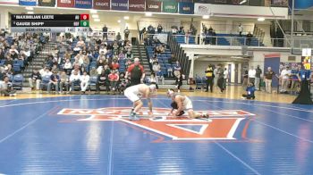 133 lbs Semifinal - Maximilian Leete, American vs Gauge Shipp, Hofstra