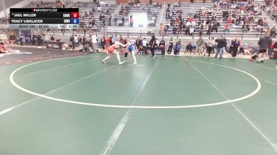 76 kg Champ. Rd Of 32 - Jael Miller, Cardinal WC vs Tracy Linklater, Mountaineer Wrestling Club