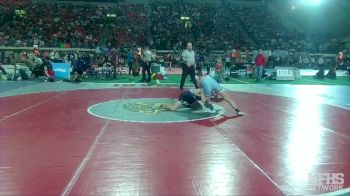 3A 120 lbs Quarterfinal - Jace Leavitt, Snake River vs Seth Lish, Marsh Valley