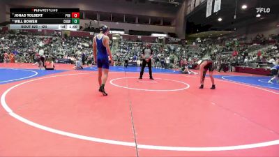 120 lbs Semifinal - Will Bowen, Conway High School Wrestling vs Jonas Tolbert, Panther Youth Wrestling-CPR