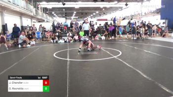 120 lbs Semifinal - Joshua Chandler, Guerrilla Wrestling Academy vs Draviyonna Reynolds, UNATTACHED