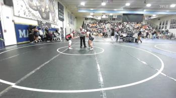 190 lbs Champ. Round 2 - Isabella Vasquez, Rosary Academy vs Savahnna Mussa, Canyon Springs
