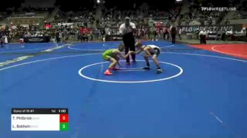 88 lbs Consolation - Tyson Philbrick, Elkhorn WC vs Leyton Baldwin, Ouachita WC