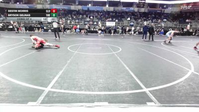 115 lbs Consi Of 4 - Destin Morris, Cleveland WC vs Bryson Gelinas, Threestyle