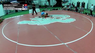 120 lbs Roselane D. Verrett, Minnesota vs Layla Namerow, Pennsylvania Blue