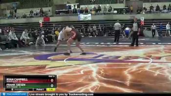 182 lbs Round 3 (4 Team) - Ryan Campbell, North Scott vs Frank Giesen, New Prague