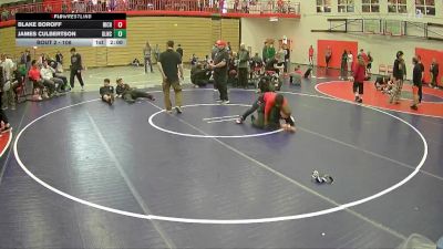 106 lbs Champ. Round 1 - Blake Boroff, Richland vs James Culbertson, Glencoe