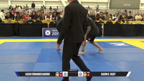 Calvin B. Tacey vs Lucas Fernandes Barros 2025 World IBJJF Jiu-Jitsu No-Gi Championship