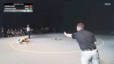 157 lbs Connor Word, Frisco Memorial vs Korbin Ross, Whitesboro