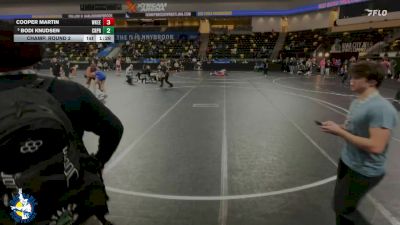 175 lbs Champ. Round 2 - Bodi Knudsen, Creighton Preparatory School vs Cooper Martin, Waukee