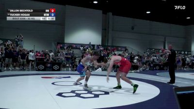 92 kg Champ. Rd Of 16 - Dillon Bechtold, Buffalo Valley RTC vs Tucker Hogan, Mat-Town USA Wrestling