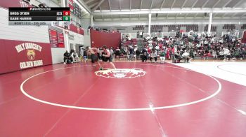 285 lbs Consi Of 8 #1 - Greg Otjen, Kinkaid School vs Gabe Harris, St. John Neumann Catholic