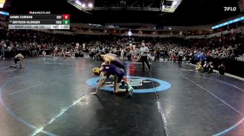 4A 133 lbs Cons. Round 1 - Bryson Klinger, Tucumcari vs Jaime Cuevas, Kirtland