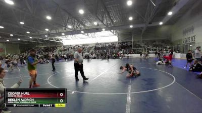 95 lbs 2nd Place Match - Deklen Aldrich, Middleton WRESTLING CLUB vs Cooper Hurl, Sons Of Atlas