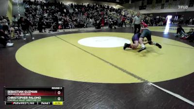 117 lbs Round 3 - Sebastian Guzman, Team So Cal Wrestling vs Christopher Palomo, Coachella Valley Wrestling Clu