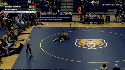 133 lbs Hayden Brady, Northern Colorado vs Savieon Garrison, Colby Community College