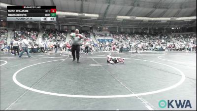 37 lbs Round Of 16 - Noah Williams, Standfast vs Miles Gerdts, Husky WC