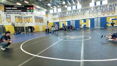 106 White Semifinal - ARMANDO SANCHEZ, Cypress Creek H S vs Daniel Abreu, Gateway
