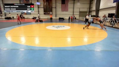 135 lbs Rr Rnd 1 - Brady Hofmann, Team Barracuda MS vs Daniel Evans, North Carolina National Team Blue