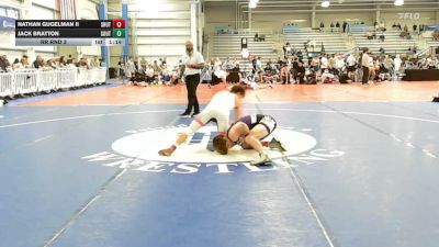 145 lbs Rr Rnd 3 - Nathan Gugelman Ii, Team Shutt Weaver - HSB vs Jack Bratton, Southern Roots - HSB