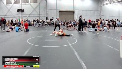 80 lbs Round 1 (4 Team) - Jacob Heiser, Pursuit WA vs Caleb Cole, Team Germantown