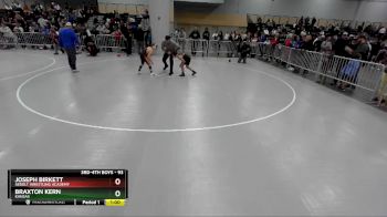 93 lbs Cons. Round 2 - Braxton Kern, Kansas vs Joseph Birkett, Sebolt Wrestling Academy