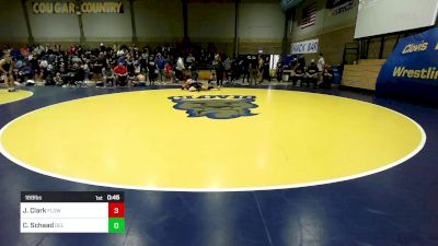 168 lbs Consi Of 16 #1 - Jason Clark, Flowery Branch (GA) vs Colton Schaad, Del Norte