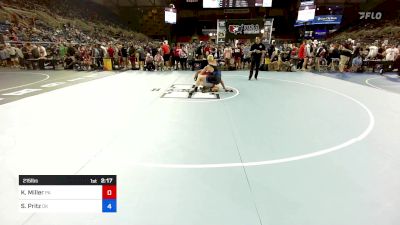 215 lbs Cons 64 #2 - Kyle Miller, PA vs Samuel Pritz, OK