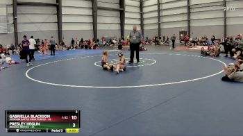 112 lbs Semis - R1 Wb - Isabella Sanchez, Mayhem WC Gray vs Samantha Van Der Weken, Virginia Killers (The Sequel)