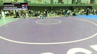 Cons. Semis - Lahalee Michel, Omak Wrecking Crew Wrestling vs Couly McReynolds, Thunder Mountain Wrestling Club