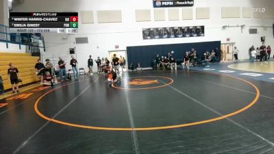 172-208 lbs Round 1 - Winter Harris-Chavez, Riverton Middle School vs Emilia Ginest, Powell Middle School
