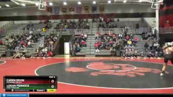 120 lbs Quarterfinal - Caden Ervin, Pleasant Valley vs Logan Pennock, Fort Madison