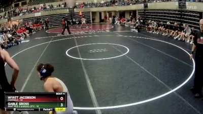 152 lbs Round 2 (4 Team) - Gable Gross, Saint Pius X (Kansas City) vs Wyatt Jacobson, Chatfield