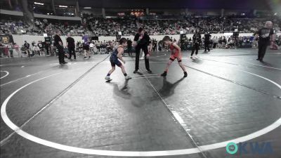 58 lbs Consi Of 4 - Lynx Lehman, Lexington Wrestling Club vs Samuel Airington, Saints Youth Wrestling Club