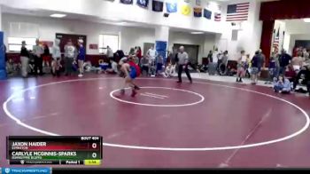 132 lbs Cons. Round 3 - Carlyle McGinnis-Sparks, Burns/Pine Bluffs vs Jaxon Haider, Evanston