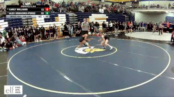 100 lbs. Champ. Round 3 - Alex Gregorio-Perez, DeKalb vs Carly Williams, Ft. Zumwalt South