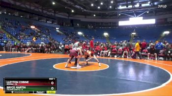 120 lbs Quarterfinals (8 Team) - Bryce Martin, Tolono (Unity) vs Lleyton Cobine, Roxana